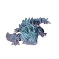 thumbnail image 3 of 3D Printed Crysta Dragon Articulated Sculpture with Detachable Dragon Scale Egg Christmas Decoration Gift for Boys, 3D Printing Crystal Dragon Fidget Toy Surprise Home Decor, 3 of 3