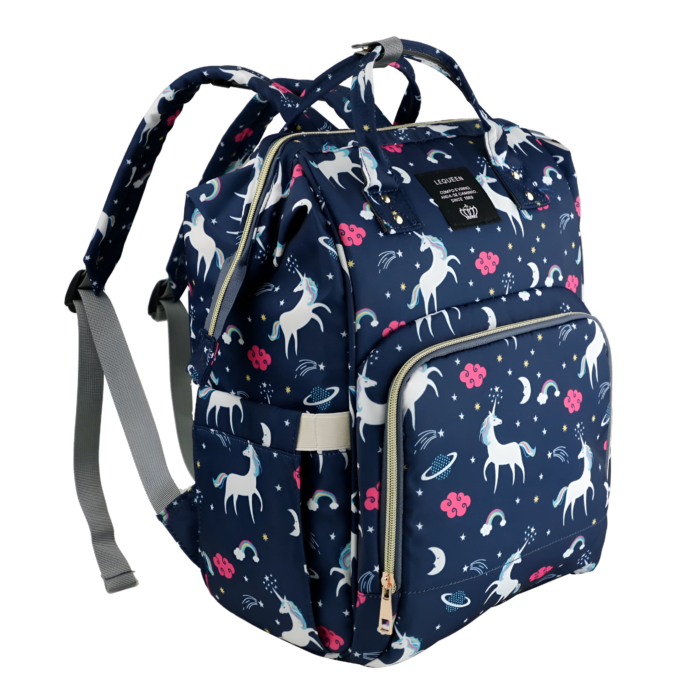 GASTROPOD 2026 New Mommy Baby Diaper Bag Backpack for Boy Girl,Insulated Pocket Changing Nappy,Navy