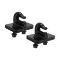 thumbnail image 1 of Ganchos para Cubo de Tractor Unique Bargains Accesorios Frontales para Tractor Gancho de Cubo Metal 4.23"x3.23" Negro 7.5 Ton con 4 Tornillos 1 Juego, 1 of 6