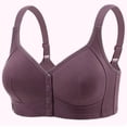 thumbnail image 3 of Gytharion Women's Plus Size No Underwire Bras Front Button Push-up Lightly Bras Adjustable Underwear Bra,36B/C-46B/C, 3 of 4
