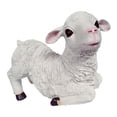 thumbnail image 1 of Billuyoard Resin Garden Farm Animal Sheep Statue Outdoor  Indoor Decor Decoración del hogar arrodillado, 1 of 1