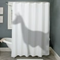 thumbnail image 3 of CafePress - Dairy Goat - Unique Fabric Shower Curtain 70" x 72", 3 of 3
