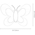 thumbnail image 5 of Aplique de pared para interiores, material de hierro de alta calidad que garantiza la durabilidad de la decoración multiusos, la forma creativa de animal da vida a la decoración de la habitación de, 5 of 5