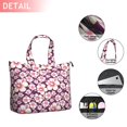 thumbnail image 2 of Pioneer Flower Floral Print Pattern Travel Tote Bags for Women Carry On,Large Weekender Bags for Women Travel,Multi Functional Duffle Bag for Work,Shopping,Sports, 2 of 5