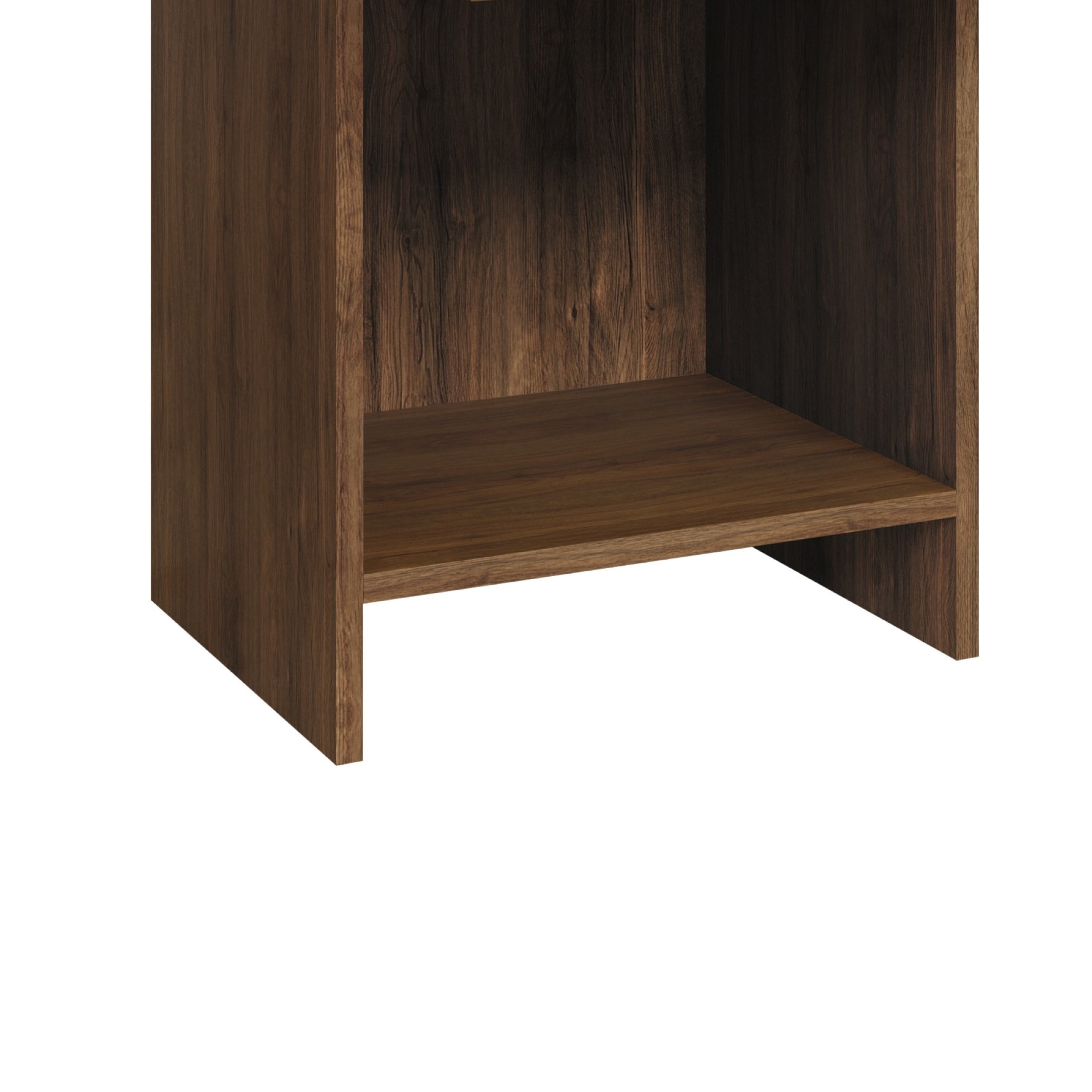Home Design Magnolia 3-Piece Coffee Table Set with Lift-Top Coffee Table and 2 End Tables, Hidden Storage, Modern Living Room, Brown