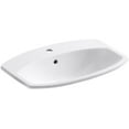 thumbnail image 1 of KOHLER K-2351-1-0 Cimarron Self-Rimming Bathroom Sink White, 1 of 4
