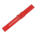 thumbnail image 3 of Uxcell Silicone Watch Bands, 22mm Watch Strap Zinc Alloy Buckle Quick Release, Red, 3 of 6