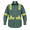 Green, variant on Flame Resistant High Visibility Hi Vis FR Shirt - 100% C - 7 oz (X-Large, Light Blue)