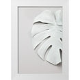 thumbnail image 1 of Artographie Studio 13x18 White Modern Wood Framed Museum Art Print Titled - Monstera White 01, 1 of 4