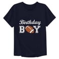 thumbnail image 2 of Gyujnb Birthday Boy Rugby Print Crew Neck Short Sleeve T Shirt Casual Play and Daily Wear (Little Boys, Big Boys),4-5 Years, 2 of 3