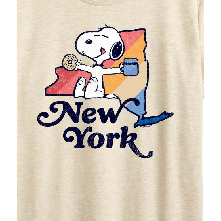 Peanuts - New York Snoopy - Women's Short Sleeve Graphic T