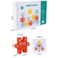 thumbnail image 2 of Juego De Equilibrio De Bloques Apilados De Conejo, Bloques De Construcción De Madera, Habilidades Motoras Finas Para Niños, Educación, Juguetes Apilables Diy Scienceny FN006261-00, 2 of 6