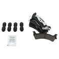 thumbnail image 4 of TRQ Rear Brake Pad & Rotor Kit Brake Pads Brake Rotor Parking Brake Shoe Set Ceramic Fits Select 1995-1998 Jeep Grand Cherokee, 4 of 6