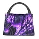 thumbnail image 1 of Easygdp Purple Pattern White Tiger Bolsa de Almuerzo Insulada Reutilizable, Bolsa de Mano y Bandolera para Oficina, Trabajo, Viajes, 1 of 6