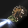 thumbnail image 2 of LINLIN LED Cap, LED Baseball Cap 5 LED Battery Powered LED Fishing Cap with Headlamps Flashlight for Unisex Hunting Fishing Camping Hiking Jogging, 2 of 7