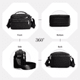 thumbnail image 5 of Bolsa Crossbody Mujer Alta Capacidad Nylon Correa Ajustable negro, 5 of 5