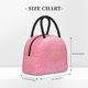 thumbnail image 2 of Easygdp Sparkly Glitter Bolsa de Almuerzo Insulada Grande, Forro de Aluminio, Diseño Espacioso, a Prueba de Fugas, Ideal para Trabajo, Picnics, Viajes y Actividades al Aire Libre, 2 of 6
