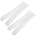 thumbnail image 2 of 2 pares de medias de ballet para adultos, calcetines de baile, medias de baile, pantimedias elásticas para mujeres y niñas (talla S para una altura de 100 a 130 cm, color blanco), 2 of 6