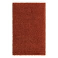 thumbnail image 7 of Unique Loom Solid Shag Collection Area Rug (5' 3" x 8' Rectangle Terracotta), 7 of 7