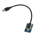 thumbnail image 2 of USB 3.0 Mini PCI-E to PCIe PCI Express 1X to 16X Extender Riser Card Adapter Extension Cable for Mining, 2 of 8