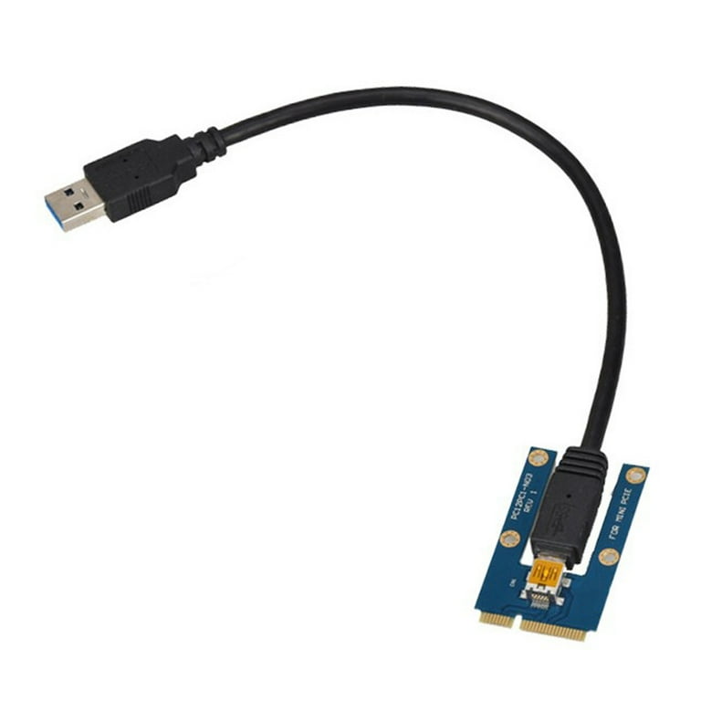 Pci Poster USB 3.0 Pcie PCI-E Express 1x To 16x Extender Riser Card Adapter Power BTC Cable Alimentatore PC - Foto 6
