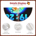 thumbnail image 6 of Lsque Bluey Print Christmas Tree Skirt with Ties and Velcro,Xmas Holiday Decorations, Adjustable Tree Skirt-48", 6 of 6