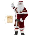 thumbnail image 1 of Disfraz de Papá Noel Yinane XXXL con accesorios de Navidad, 1 of 8