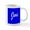 White, variant on CafePress - Joe (Blue) Mugs - 11 oz Ceramic Mug - Novelty Coffee Tea Cup
