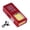 Red, variant on Mini Flashlight Keychain, 600 Lumens Rechargeable Pocket 3 Modes Small Led EDC Keychain Brightest Flashlight Magnetic Hat Clip for Travel,Walking,Searching,Hiking