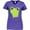Purple, variant on Inktastic Cute Frog, Little Frog, Baby Frog, Green Frog Women's V-Neck T-Shirt