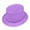 Purple2, variant on DJN St. Patrick's Day Gold Glitter Party Hat Solid Color Fashion Top Hat Pink One Size