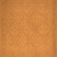 thumbnail image 1 of Ahgly Company Indoor Square Oriental Orange Industrial Area Rugs, 3' Square, 1 of 4