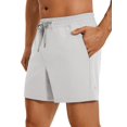 thumbnail image 1 of Shorts CRZ YOGA para Hombre 5" Secado Rápido para Entrenamiento Gris Platino XL, 1 of 4