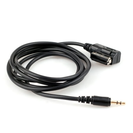 Music Interface AMI MMI to 3.5mm Audio AUX Adapter Cable for Audi Q5 Q8 Q7 A4L (Best Audio Interface For Guitar)