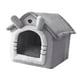 thumbnail image 5 of Cama cueva para gatos, tienda de campaña para gatos con cojín extraíble y lavable, plegable L, 5 of 9