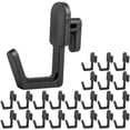 thumbnail image 1 of 30Pcs Peg Board Accessory J Shape Black HIPS for General Users, 1 of 8