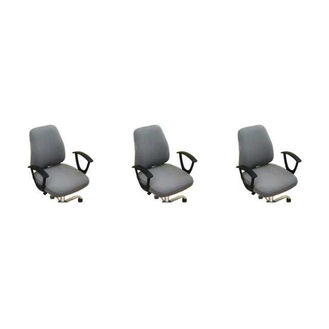 Baohd 2piece Dustproof Chair Covers For Armchair For Protection Computer Chair Cover Seat Cover gray 3Set
