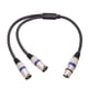 thumbnail image 2 of Cable XLR 3 Pines 50 Cm XLR A Cable Micrófono Reducción Ruido (azul), 2 of 2