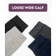 thumbnail image 4 of LIXIA Calcetines finos de lana merino para mujer Calcetines de vestir suaves multicolores Calcetines casuales cálidos y transpirables (6 pares - Negro), 4 of 5