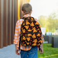 thumbnail image 6 of Yiaed Cartoon Pizza Print School Backpack College Backpack Daypacks for Students High School Spacious and Durable Daypack for Work and Travel-One Size, 6 of 6