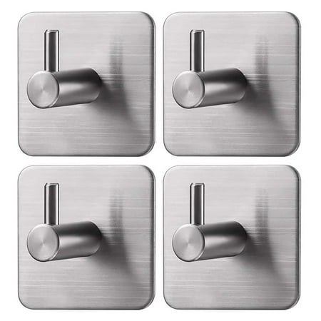 

Yoaney Hooks Clearance， Heavy Duty Brushed Wall Hooks | for Towels Keys Bathrobes Hooks on Doors Closets Bathrooms Kitchens， Household Hooks Clearance Sale