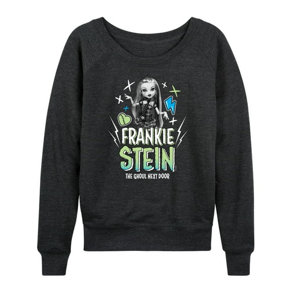 Monster High - Frankie Stein The Ghoul Next Door - Women's Lightweight French Terry Long Sleeve Shirt