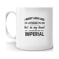 thumbnail image 2 of I'm Driving My CHRYSLER IMPERIAL Coffee Tea Ceramic Mug Office Work Cup Gift 11 oz, 2 of 3