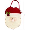 thumbnail image 2 of Bolsa de regalo de Papá Noel, bolsa de regalo de fieltro de Navidad bonita bolsa de regalo de decoración de fiesta de Navidad Fokelyi WLJ-2271, 2 of 5