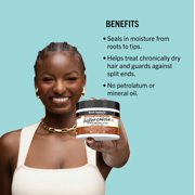 Aunt Jackies Curls & Coils Butter Crème Intensive Moisture Sealant, 7.5oz