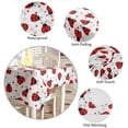 thumbnail image 6 of Red Ladybug White Background Tablecloths Waterproof Kitchen Items Coffee Table For living Room Home Decor Dining Table, 6 of 7