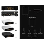 TOPPING E50 II Mini HiFi DAC, as both a DAC and a preamp,configure remote control,Silver