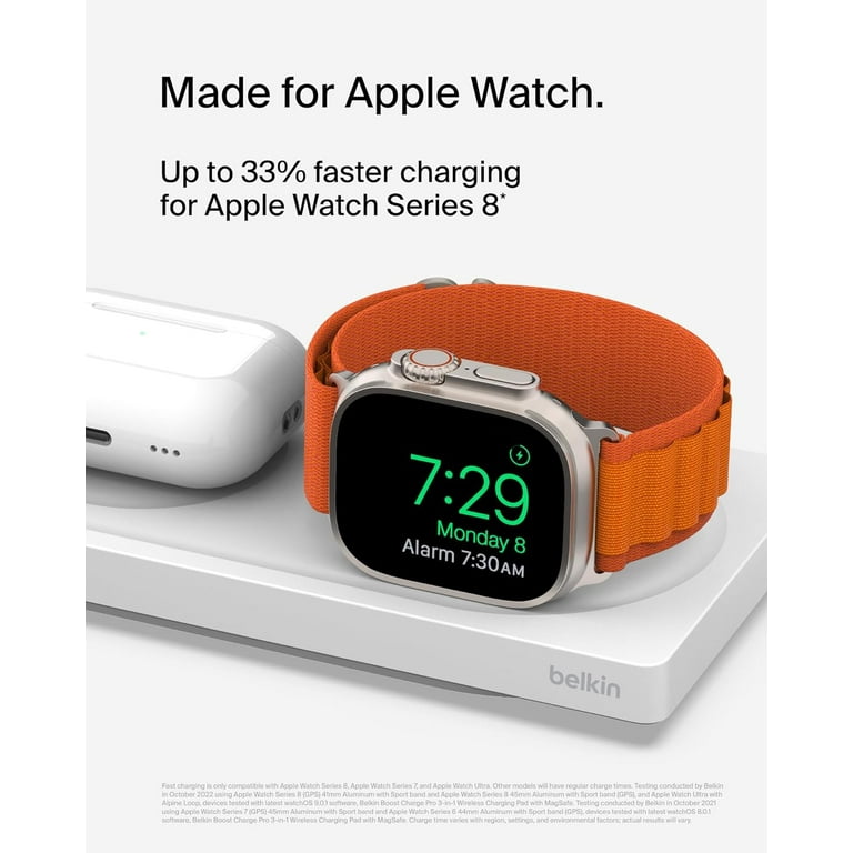 Belkin BoostCharge Pro 3-in-1 Wireless Charger with MagSafe, Quick