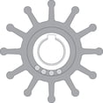 thumbnail image 3 of Johnson Pump 09-702B-1 Original Impeller, MC97 - 2.57" OD x 1.63" W, 3 of 3