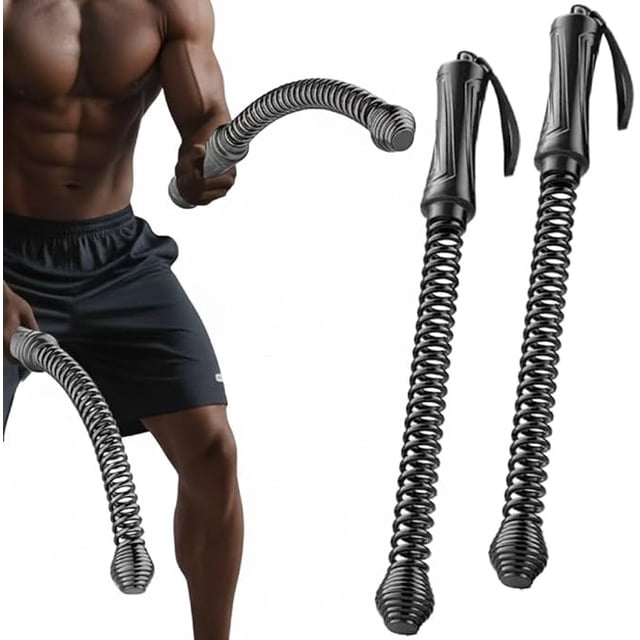 Uscallm Weighted Ropeless Battle Ropes 2 Pcs Arm Strength Training Ropes For Home Gym Indoor Outdoor Workout Men Women Fitness Equipment
